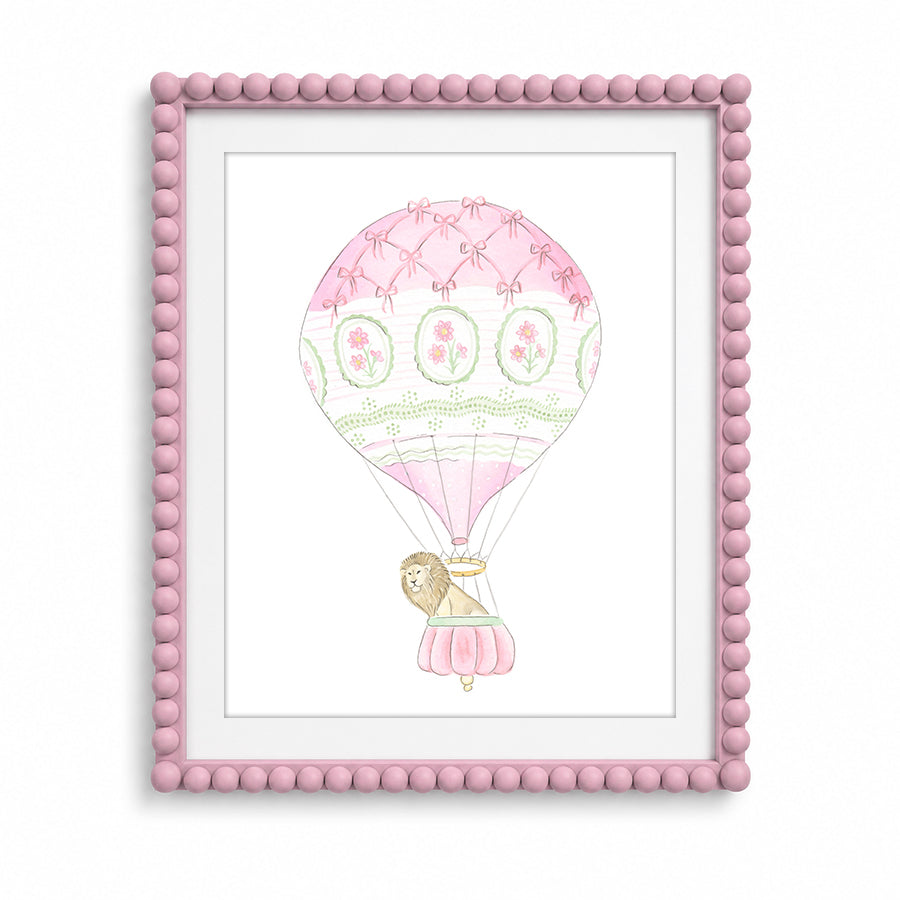 Balloon Lion Fine Art Print
