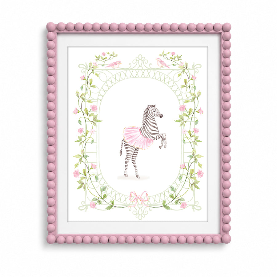Ballet Zebra Fine Art Print