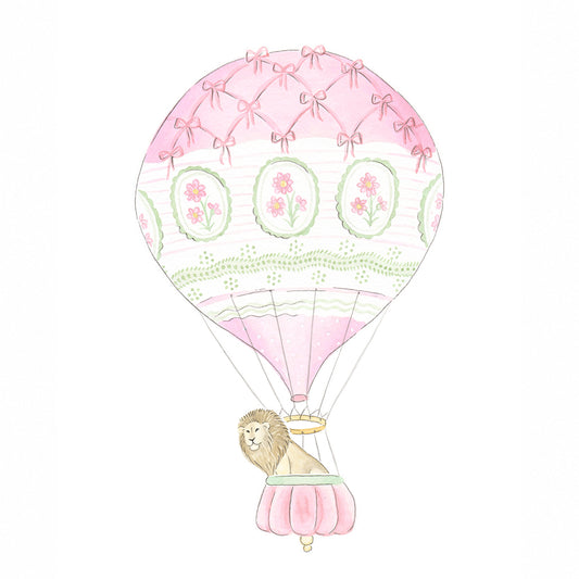 Balloon Lion Fine Art Print