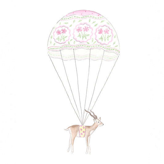 Balloon Antelope Fine Art Print