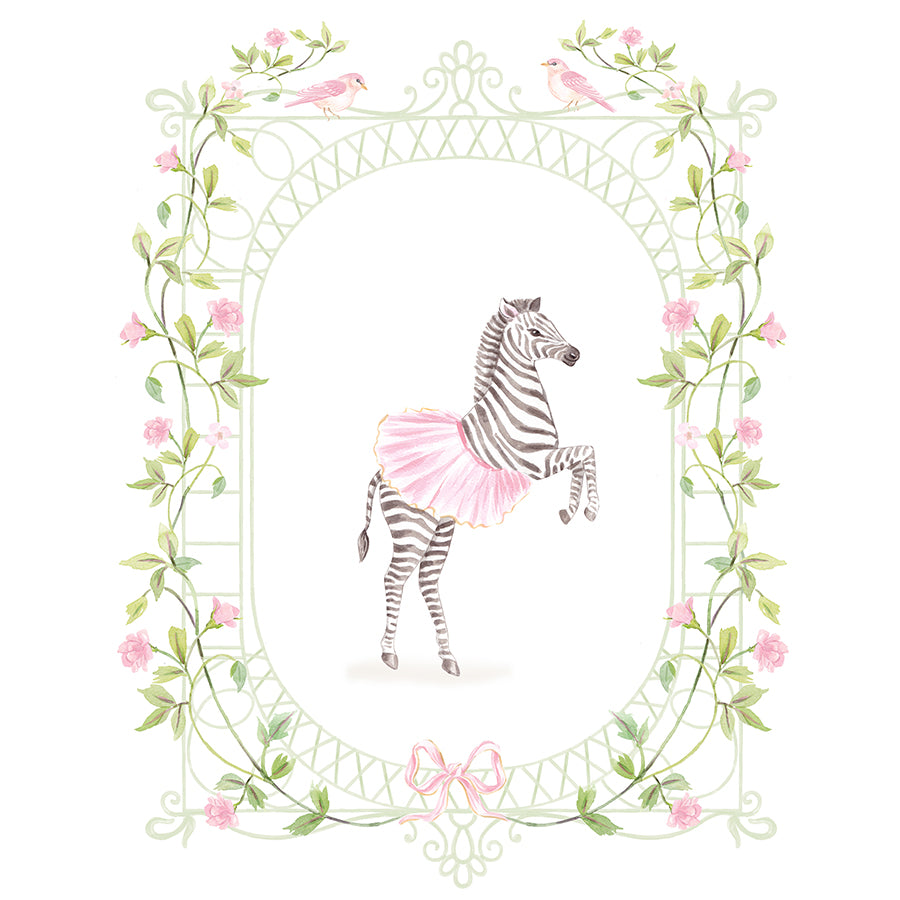 Ballet Zebra Fine Art Print