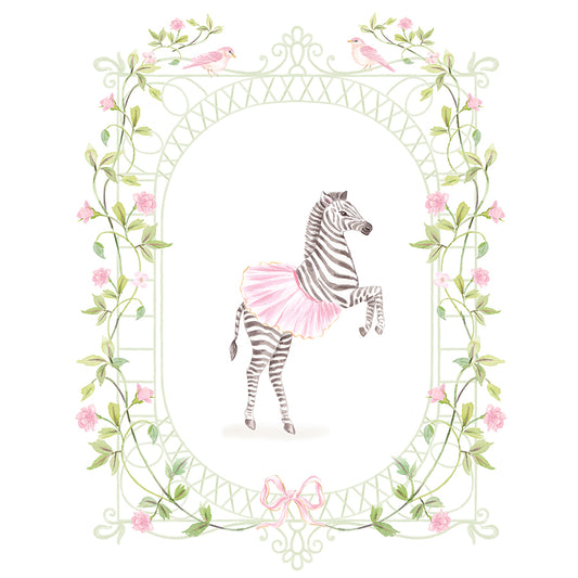 Ballet Zebra Fine Art Print