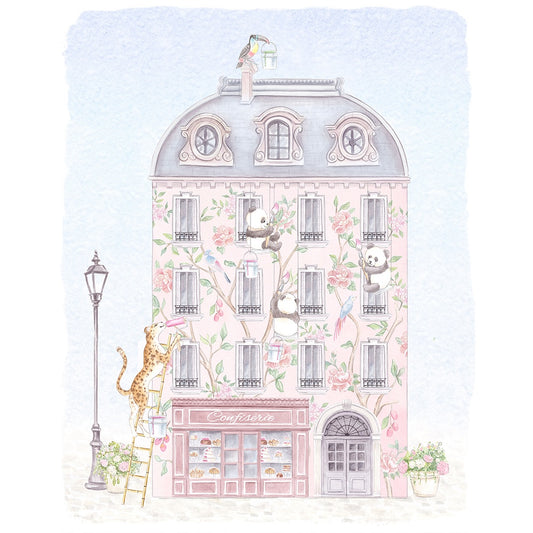Paris Patisserie Watercolor Art Print